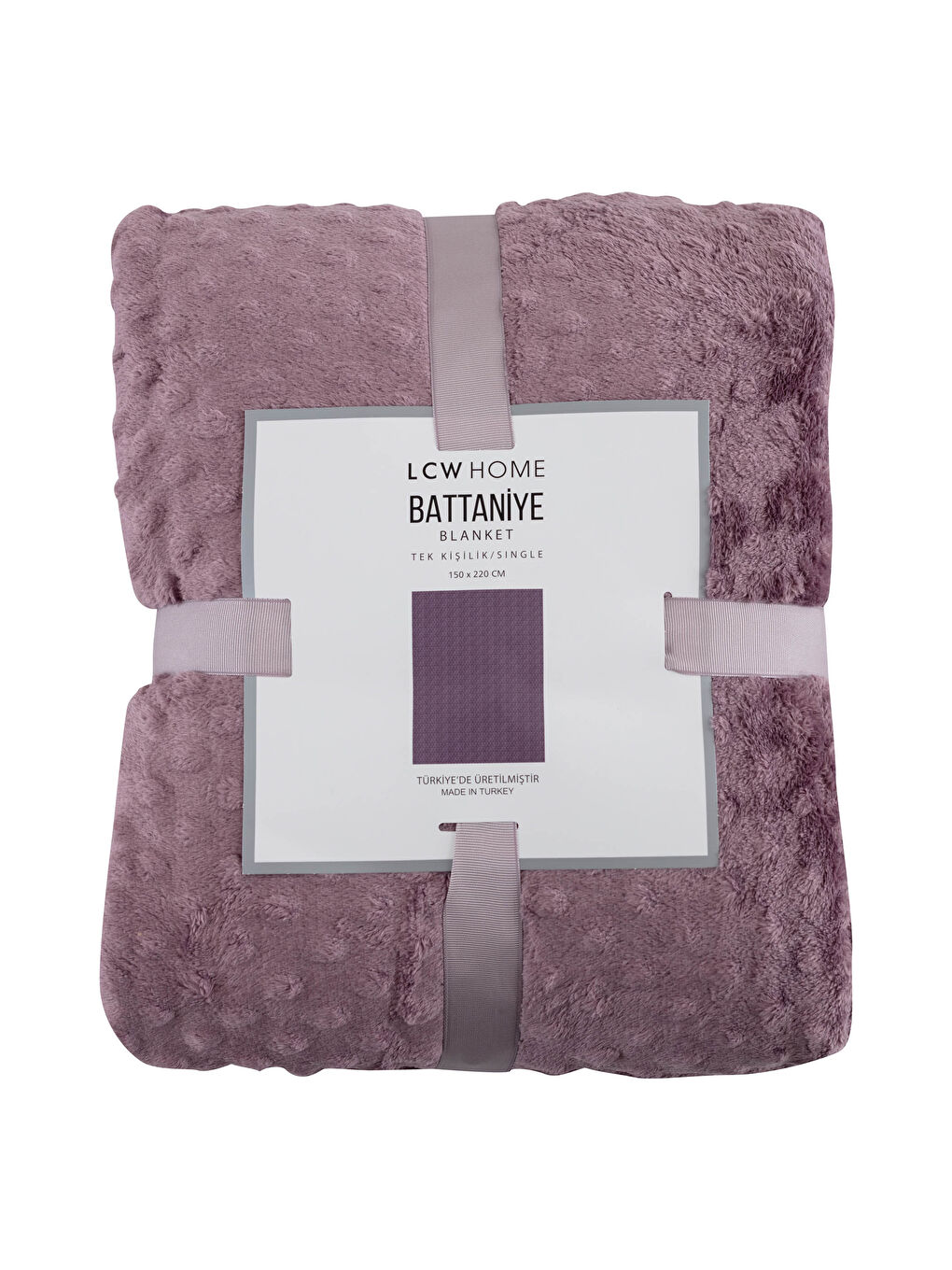 Single Bud Patterned Wellsoft Blanket 150x220 Cm-3