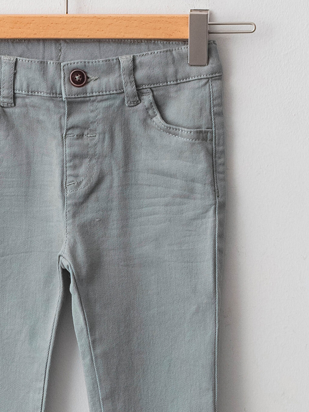 Skinny Fit Basic Baby Boy Pants-2