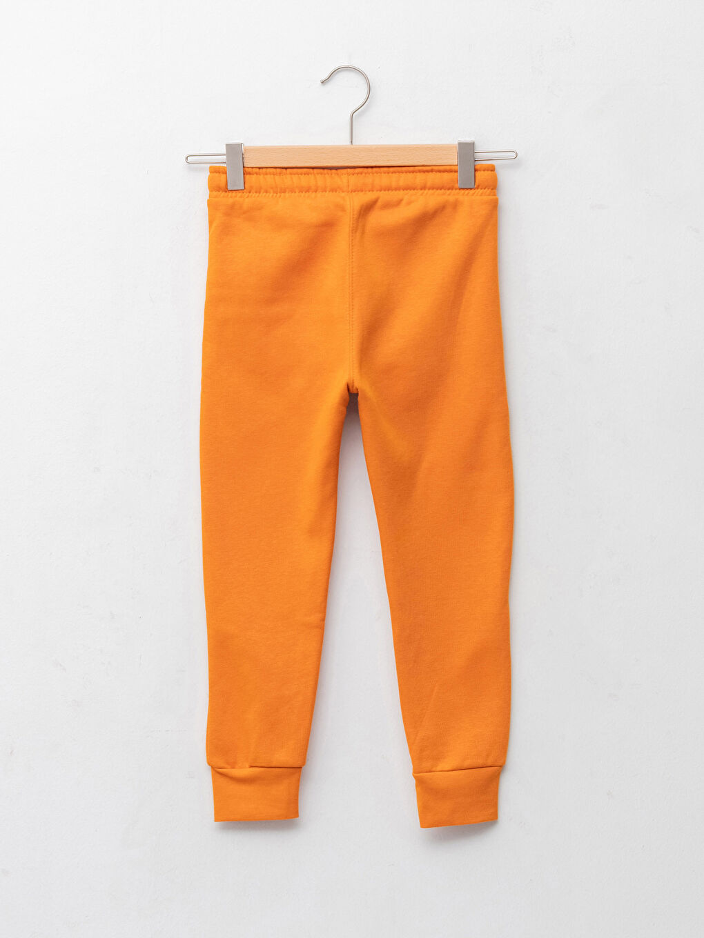 Turuncu Beli Lastikli Basic Erkek Çocuk Jogger Eşofman Altı-1