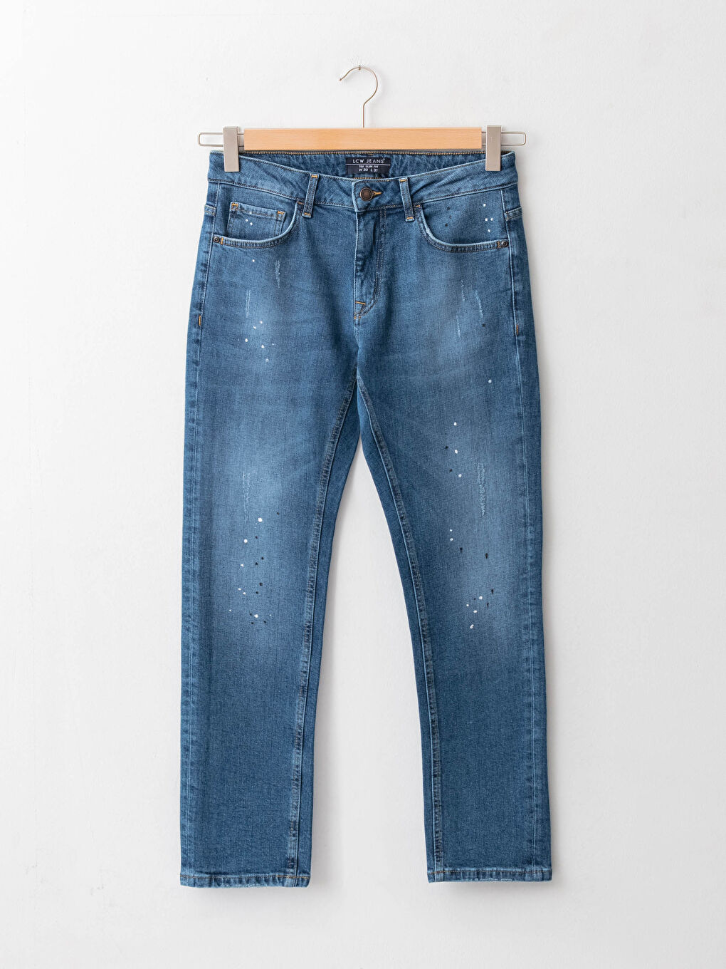 750 Slim Fit Muške Farmerke-6