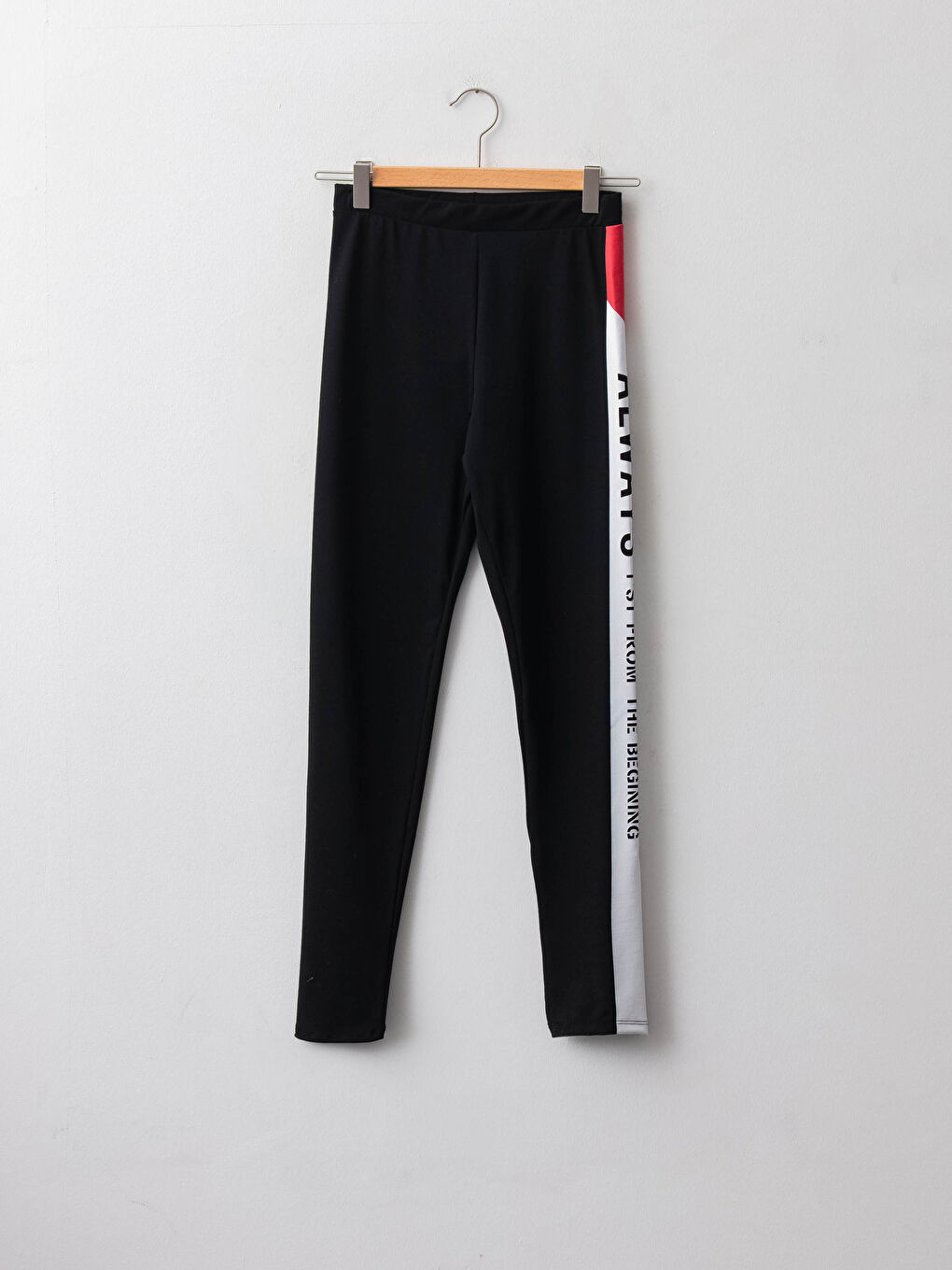 Elastic Waist Printed Cotton Girl Long Tights