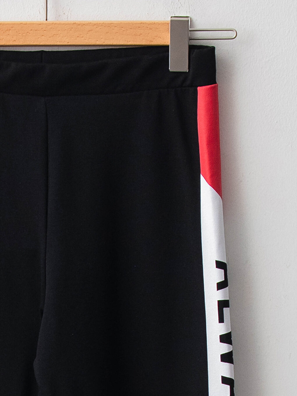 Elastic Waist Printed Cotton Girl Long Tights-2