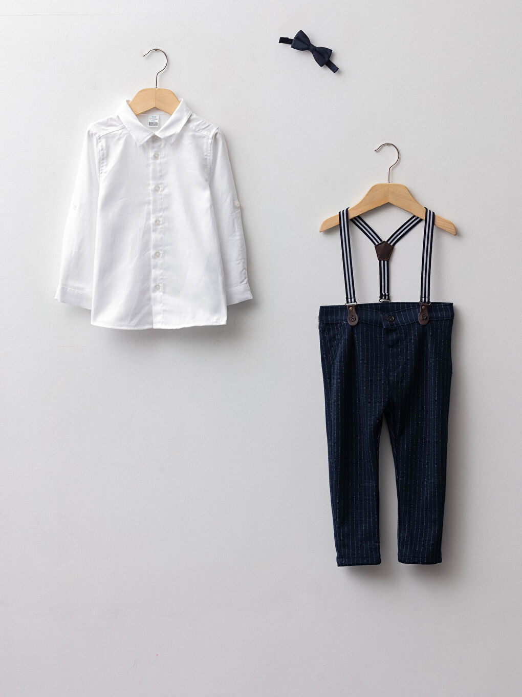 Ekru Uzun Kollu Basic Erkek Bebek 4'lü Takım-1