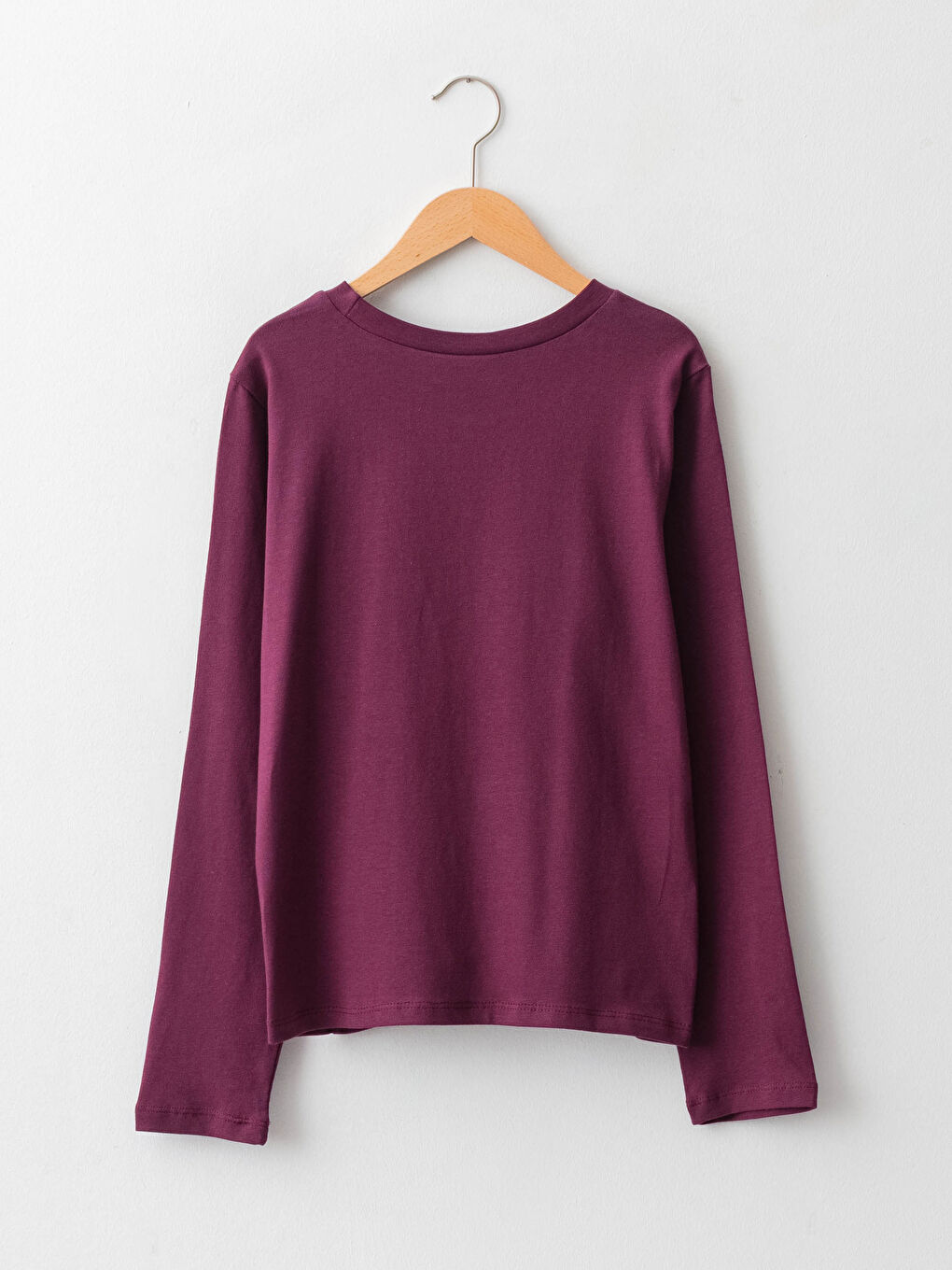 Crew Neck Harry Potter Printed Long Sleeve Cotton Girls' T-Shirt-1