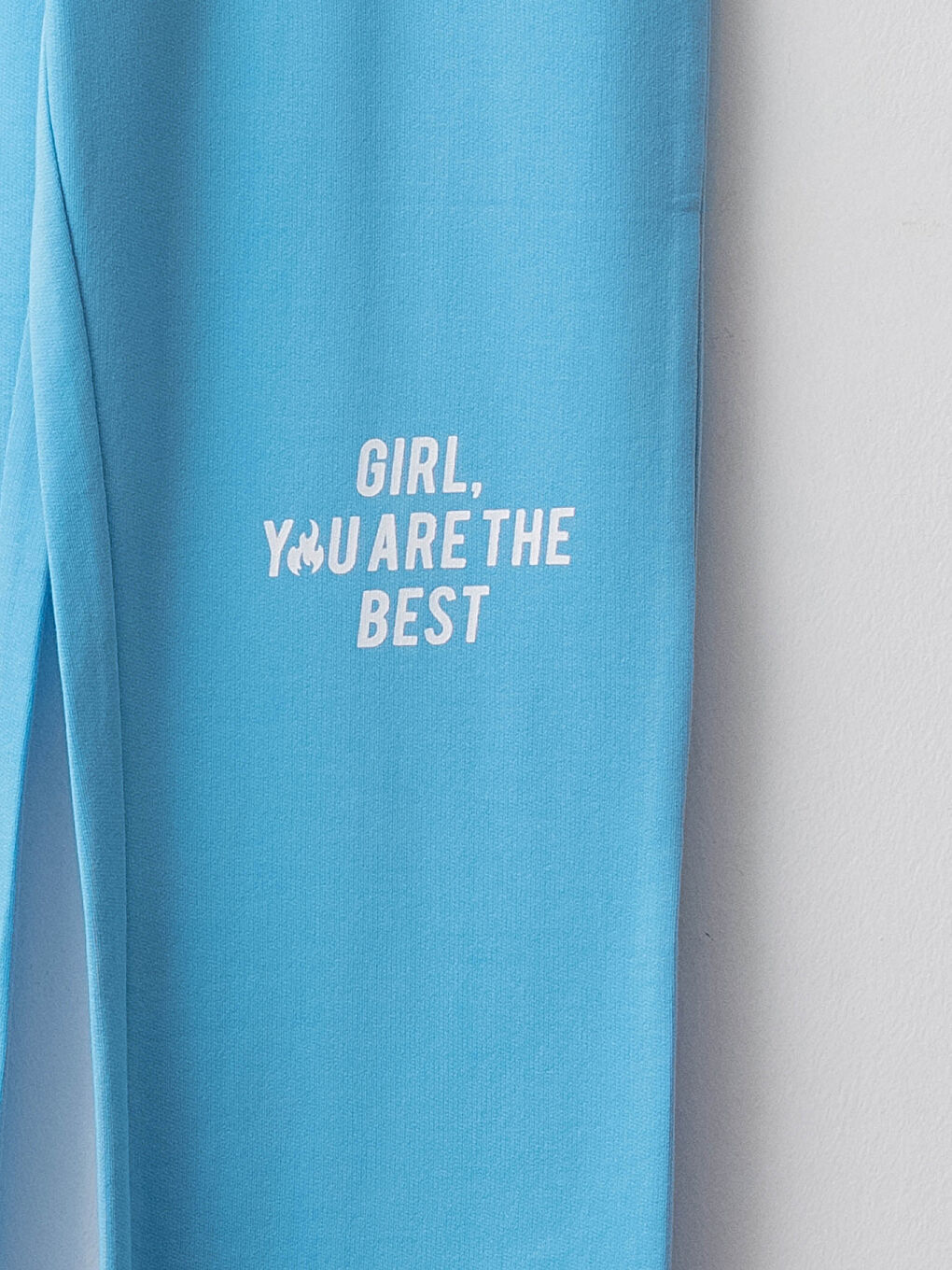 Elastic Waist Printed Girl Jogger Sweatpants-2