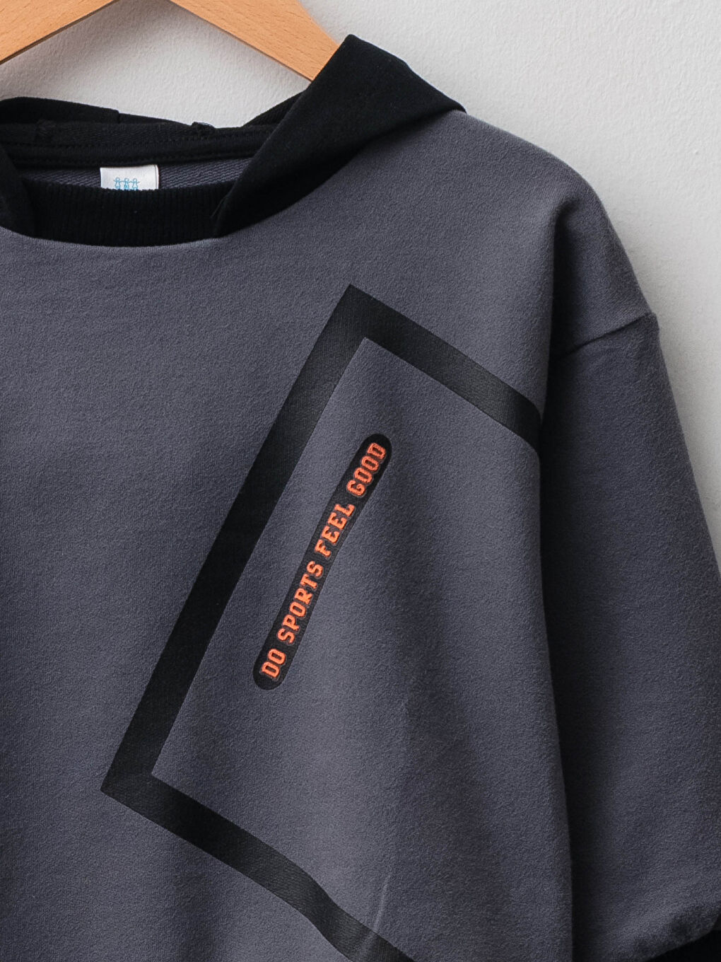 Long Sleeve Printed Baby Boy Hoodie-2