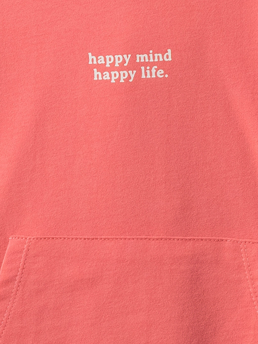 қыздарға арналған принтті ұзын жең капюшонды свитшот-2