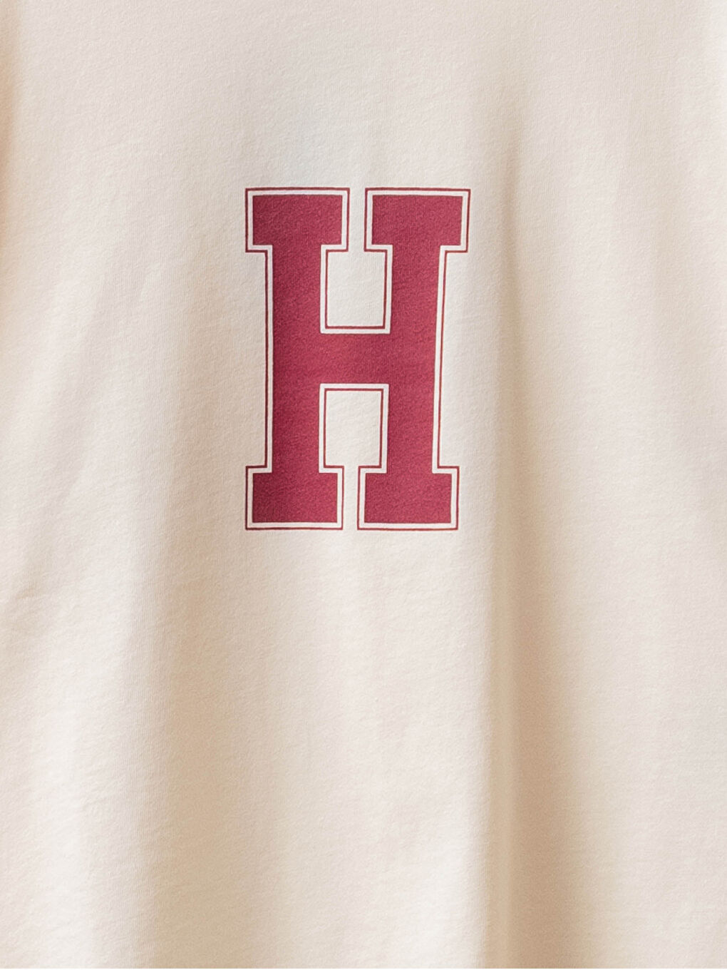 Crew Neck Printed Long Sleeve Cotton Girl T-shirt-2