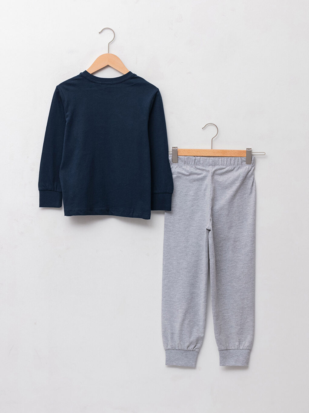 Ensemble de pyjama pour Garçons à manches longues imprimé Fenerbahçe col rond-1