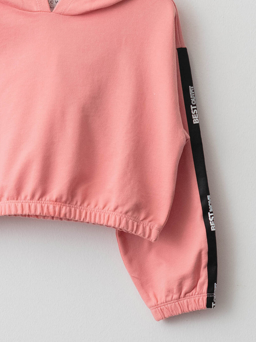 Толстовка з капюшоном з написом і принтом літер, довгий рукав для дівчат-2