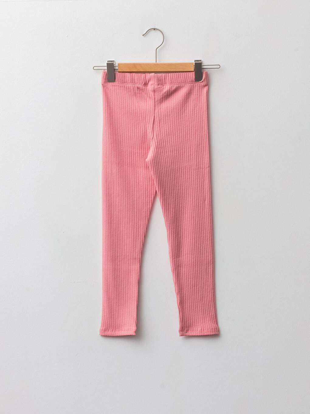 Elastischer Bund Basic Leggings für Mädchen-1