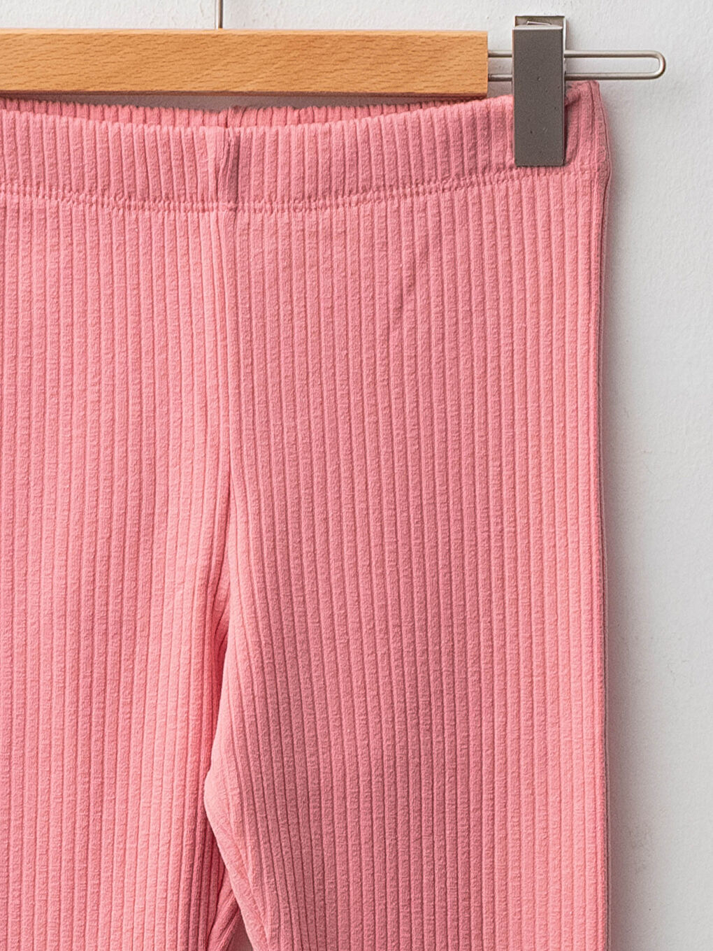 Elastischer Bund Basic Leggings für Mädchen-2