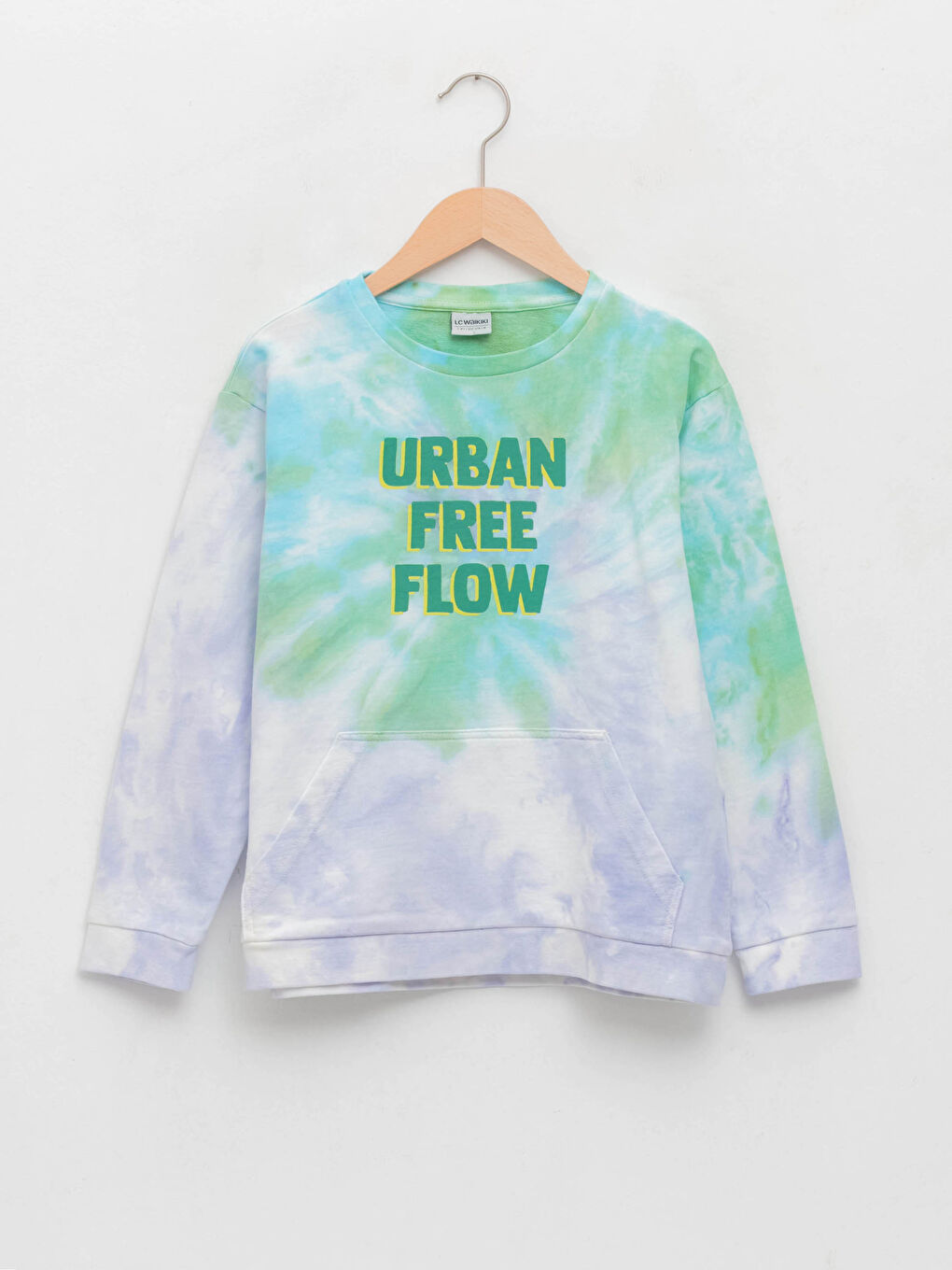 LCW Kids Crew Neck Printed Long Sleeve Boys' Sweatshirt -W1AD55Z4-J1W