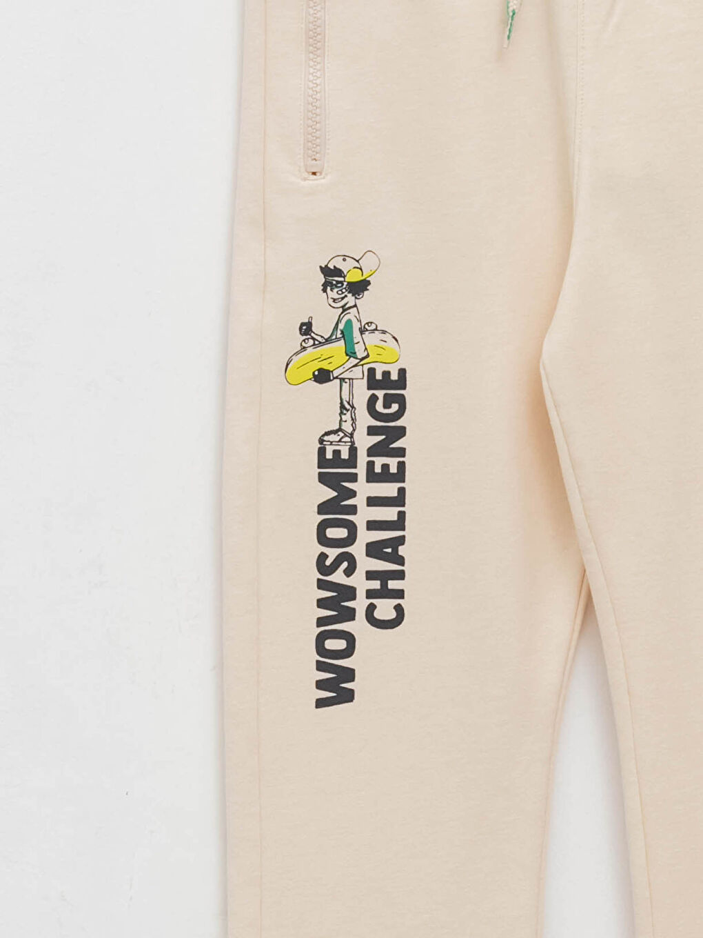 Elastic Waist Printed Boys' Jogger Sweatpants-2