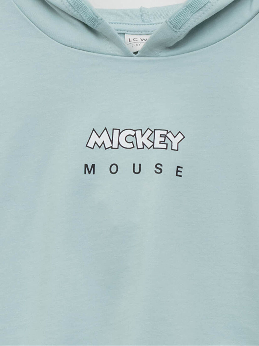 كنزة رياضية مزودة بغطاء رأس مطبوعة ميكي ماوس كم طويل للبنات مجموعة الأم وابنتها-2