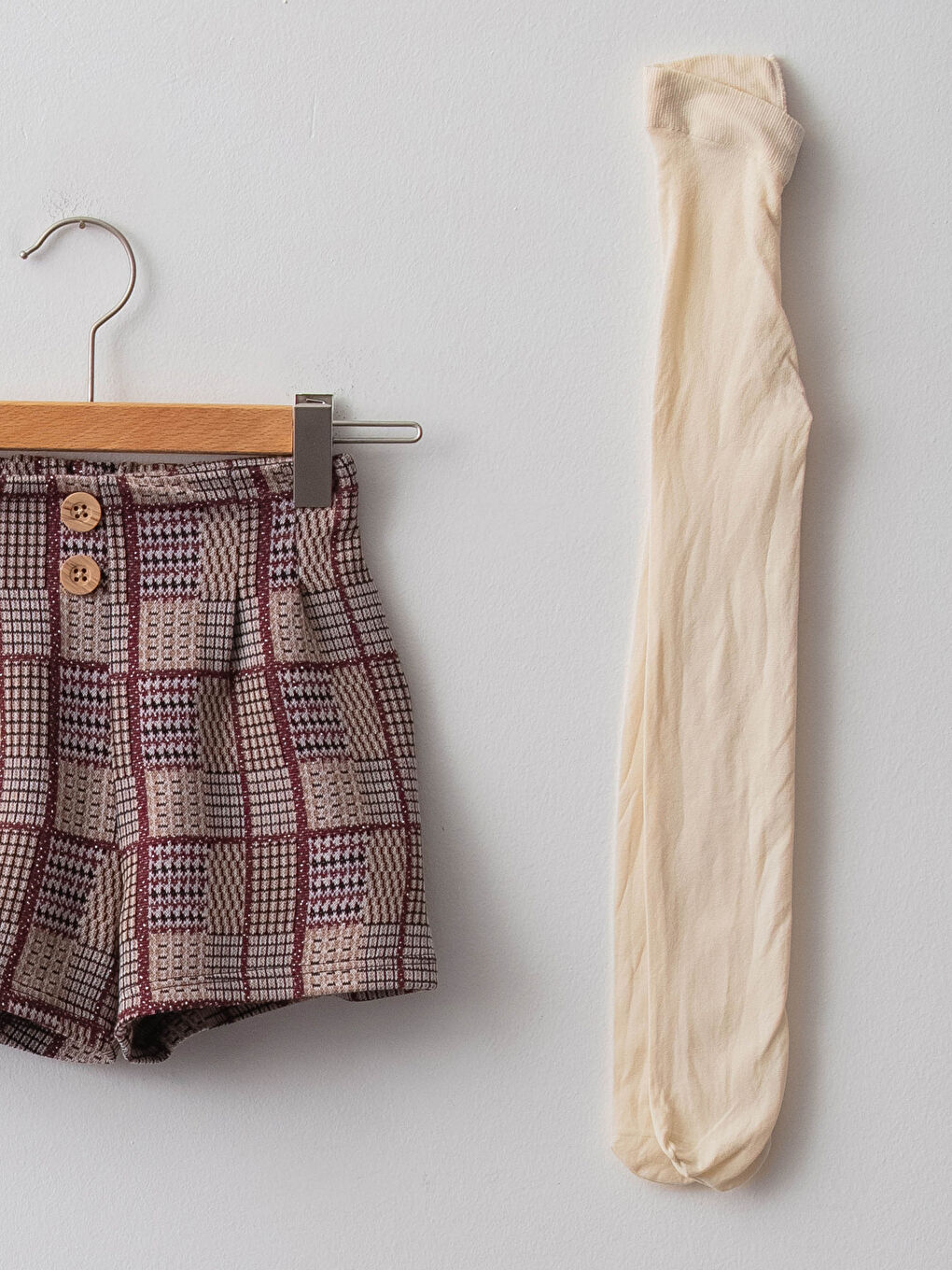 Bluză Bebeluși cu Guler, Mânecă Lungă, Șort și Dres Set 3 Piese-6