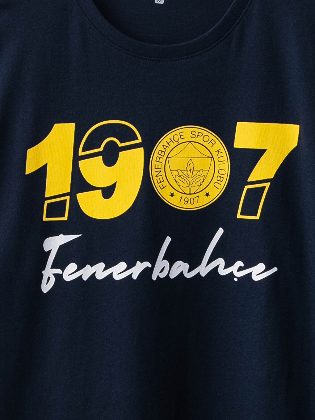 Lacivert Standart Kalıp Fenerbahçe Baskılı Erkek Taraftar Pijama Takımı-7