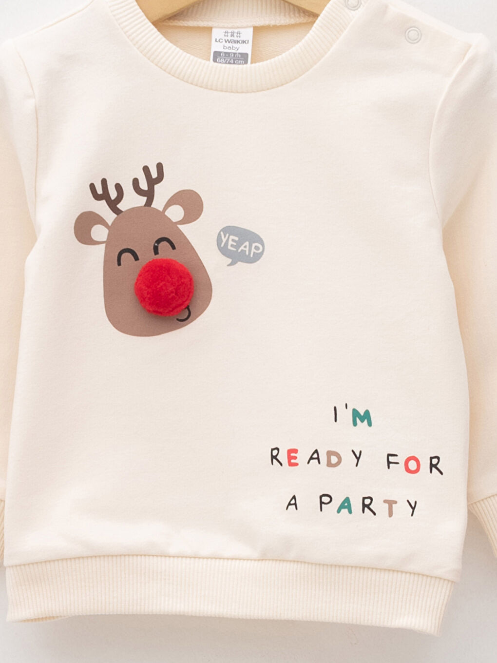 Crew Neck Long Sleeve Christmas Themed Baby Boy Sweatshirt 2-pack-3