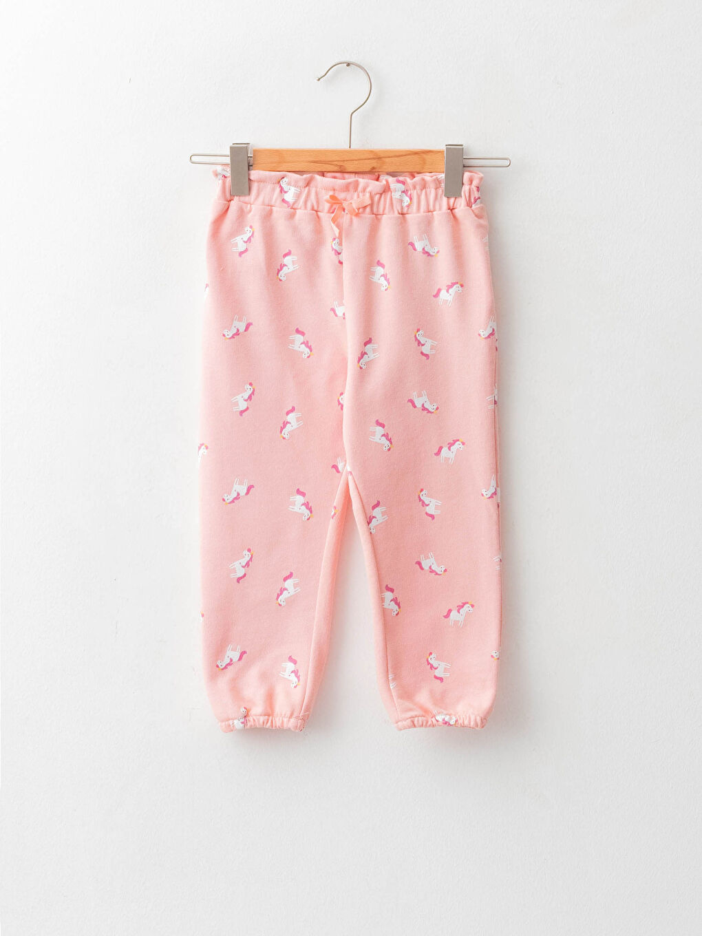 Эластичные Спортивные Штаны С Принтом Из Хлопка Для Малышки Девочки