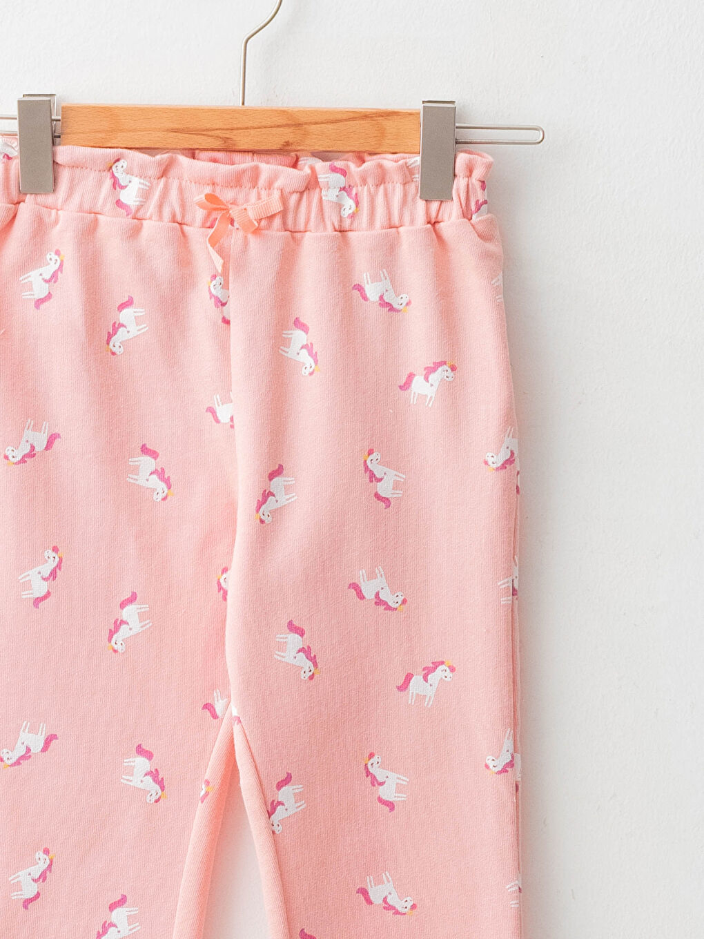 Эластичные Спортивные Штаны С Принтом Из Хлопка Для Малышки Девочки-2