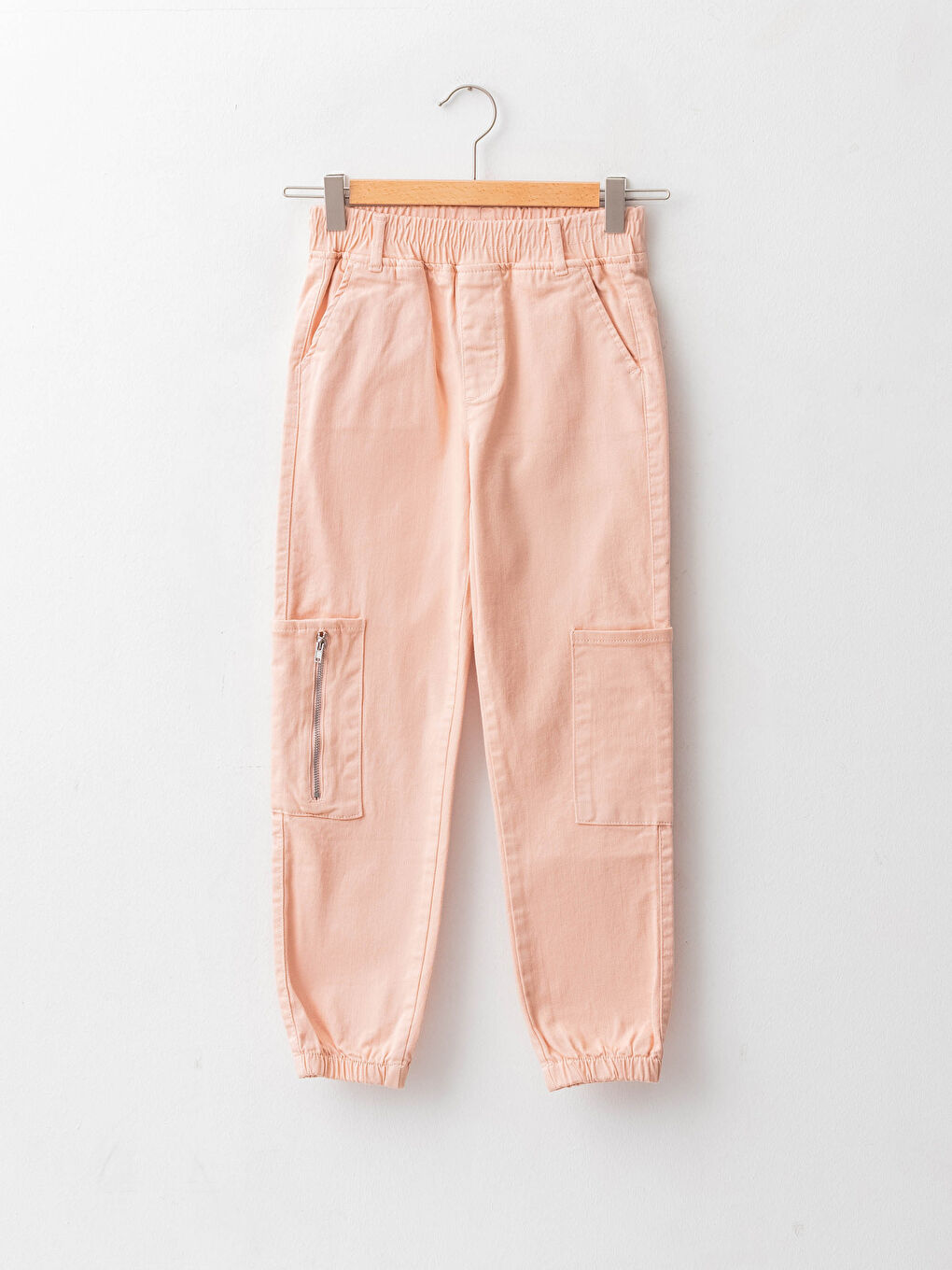 LCW Kids Elastischer Bund Basic Gabardine Mädchen Jogger Cargo Hosen -W1AL06Z4-FNF