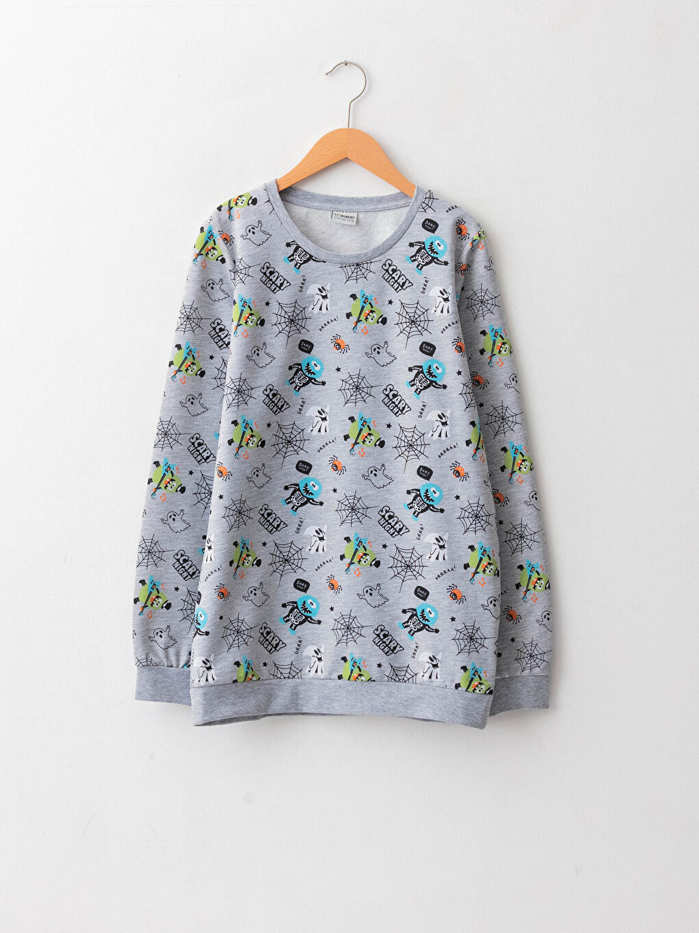 LCW Kids Rundhalsausschnitt Bedruckt Langarm Sweatshirt für Jungen -W1AN29Z4-LRW