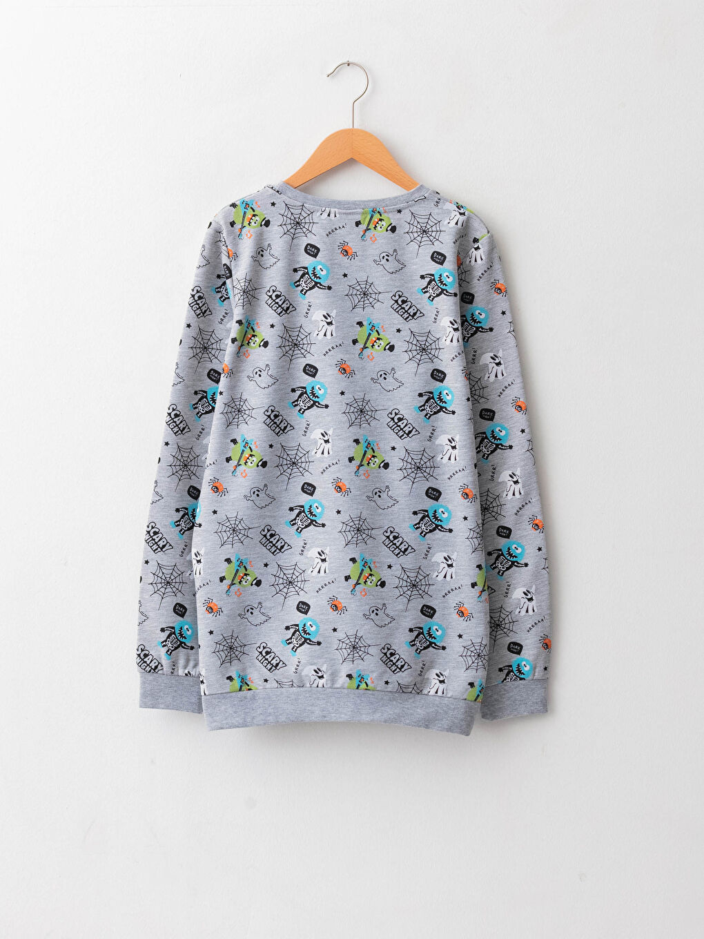 LCW Kids Rundhalsausschnitt Bedruckt Langarm Sweatshirt für Jungen -W1AN29Z4-LRW