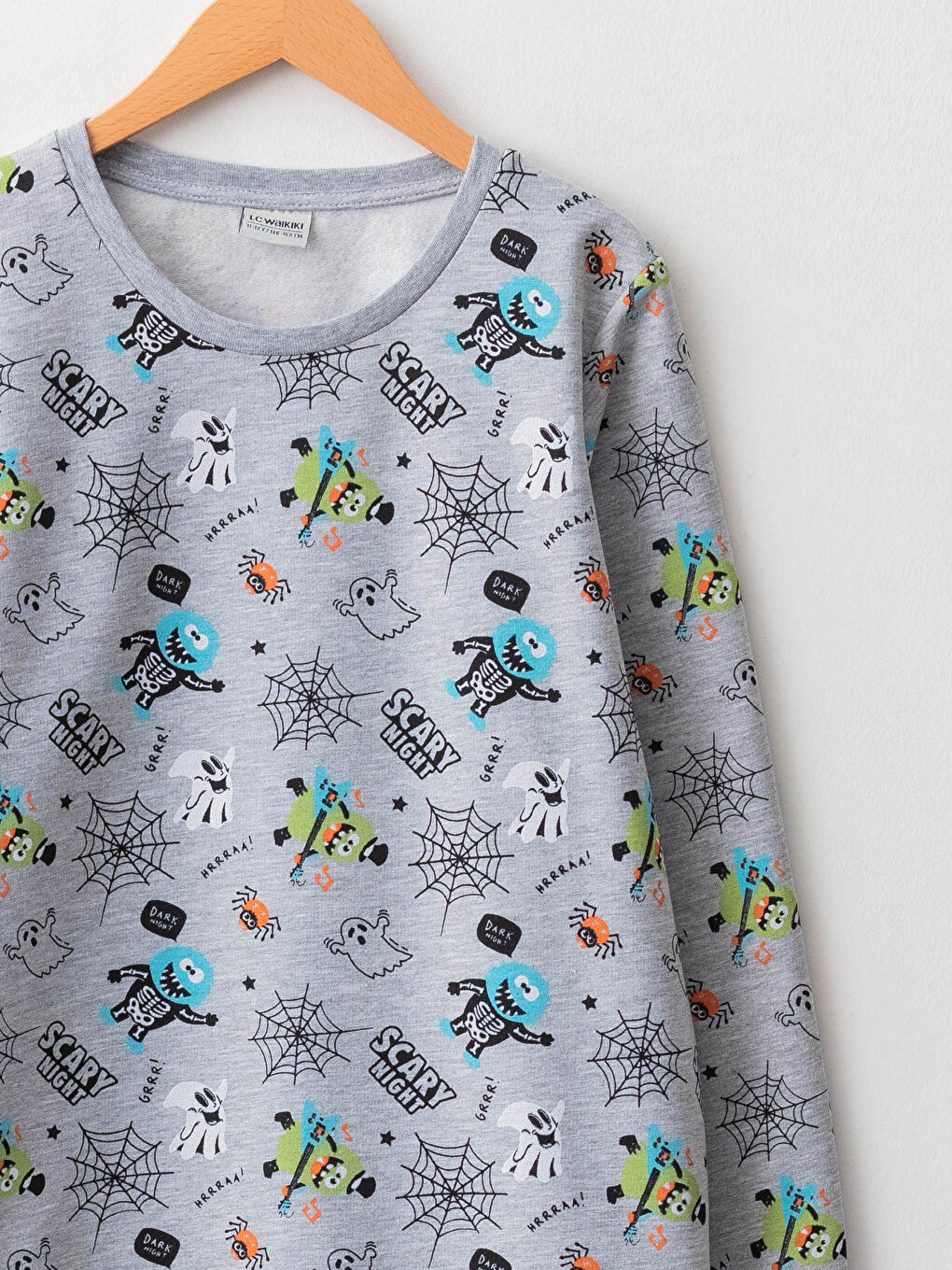LCW Kids Rundhalsausschnitt Bedruckt Langarm Sweatshirt für Jungen -W1AN29Z4-LRW