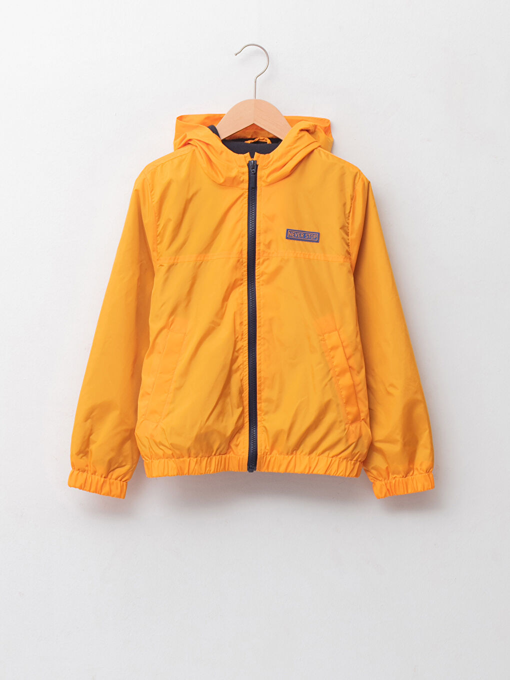 Hooded Boys' Thin Coat