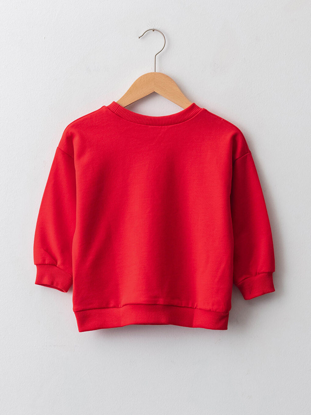 Crew Neck Long Sleeve Printed Baby Boys' Sweatshirt-1