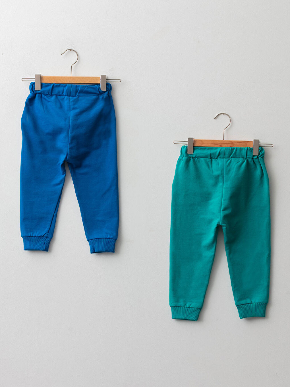 Спортивные Штаны Джоггеры для Мальчиков с Эластичной Талией, Хлопок, Базовые, 2 Штуки-1