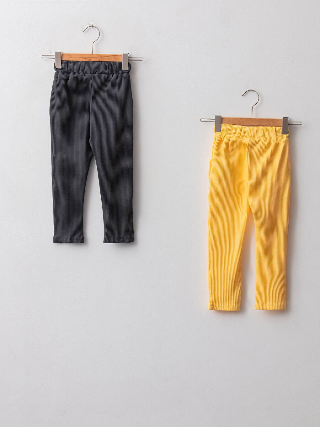 LCW baby Dotty Fit Elastic Waist Baby Boy Basic Tracksuit Bottom 2 Pack -W1AQ56Z1-HEF