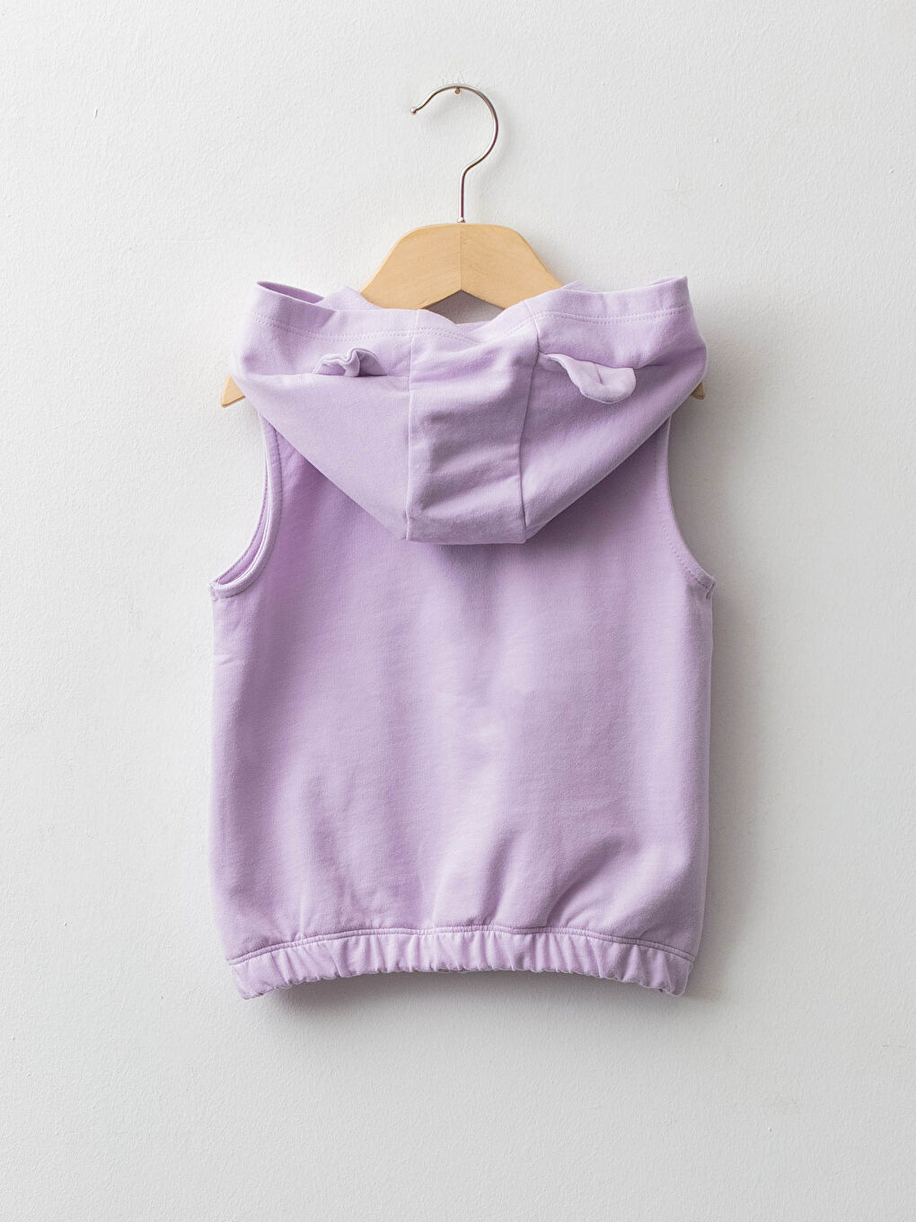 Gilet Basique À Capuche Bébé Fille Zippé-1