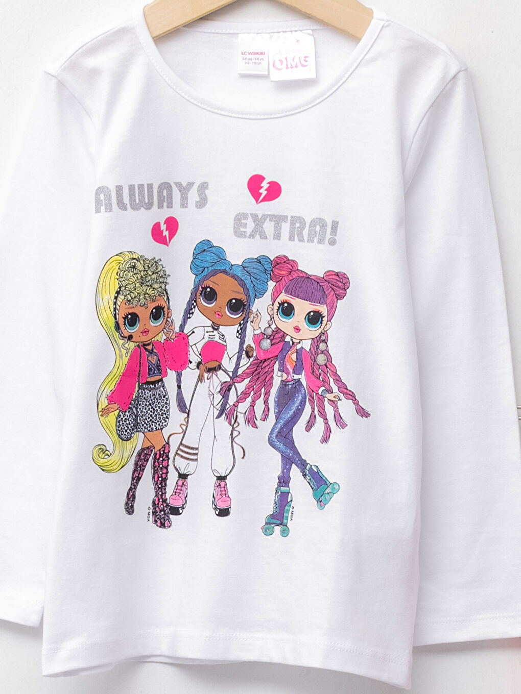 Ensemble de Pyjama Fille Manches Longues LOL Surprise OMG Sous Licence Col Rond-2