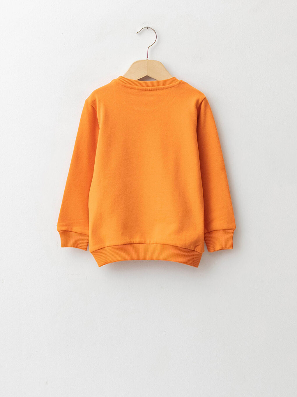 Свитшот с круглым вырезом, длинным рукавом и принтом Микки Маус для малыша мальчика-1