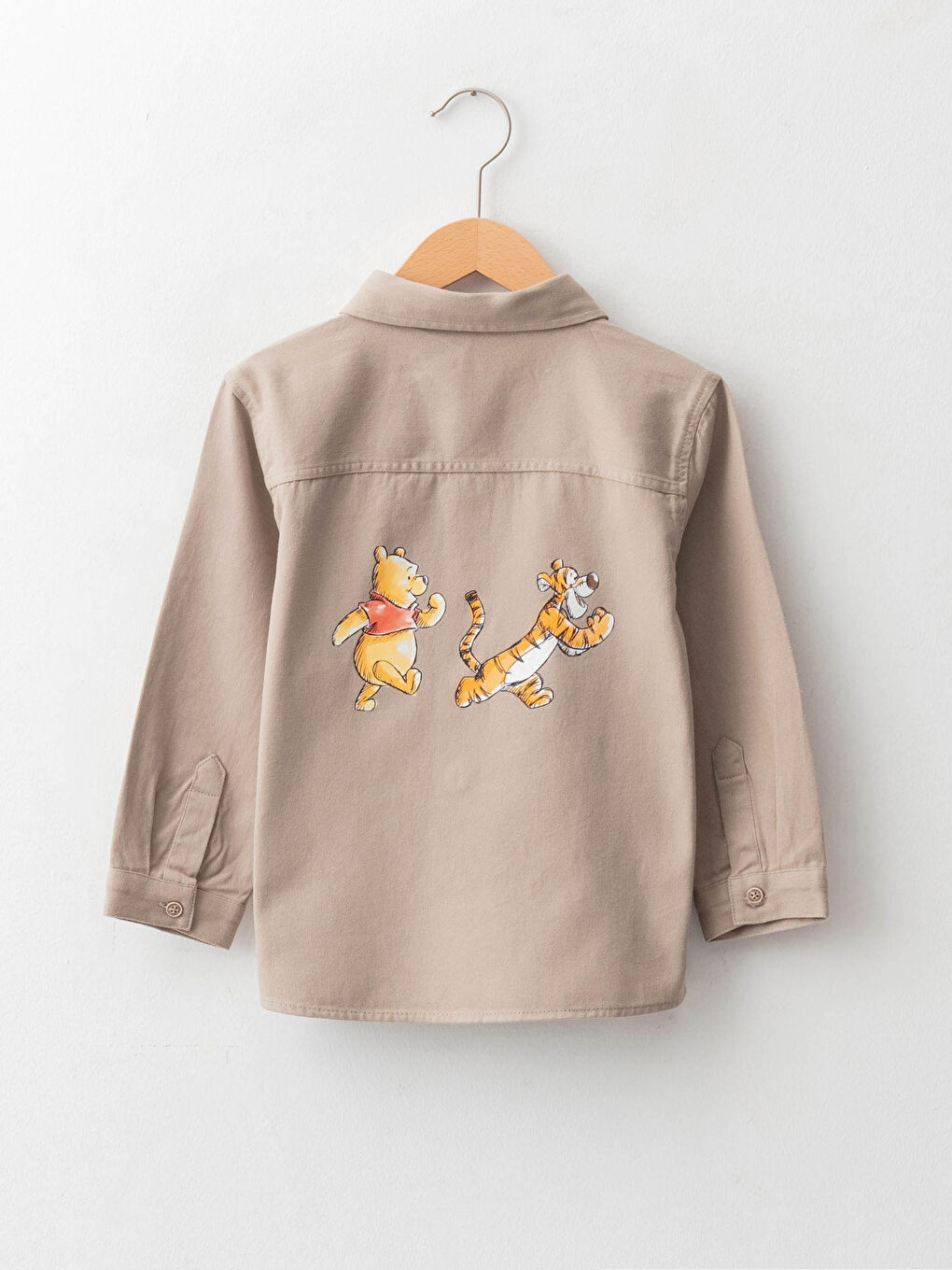 Chemise Bébé Garçon en Coton à Manches Longues Winnie l'Ourson-1