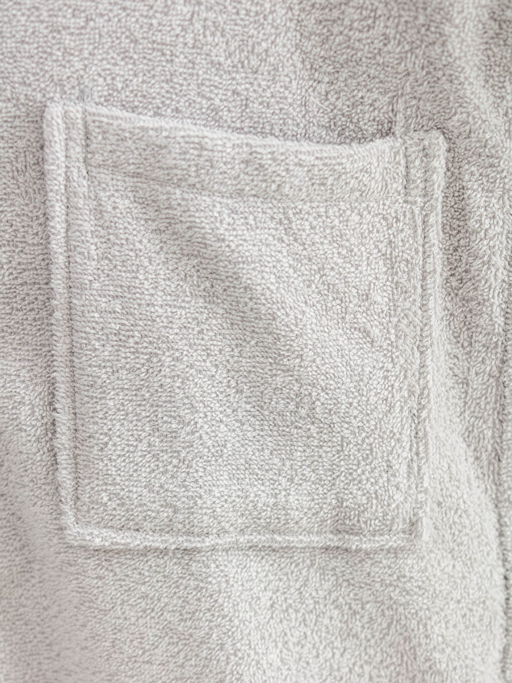 Hooded Collar Boys Bathrobe-2