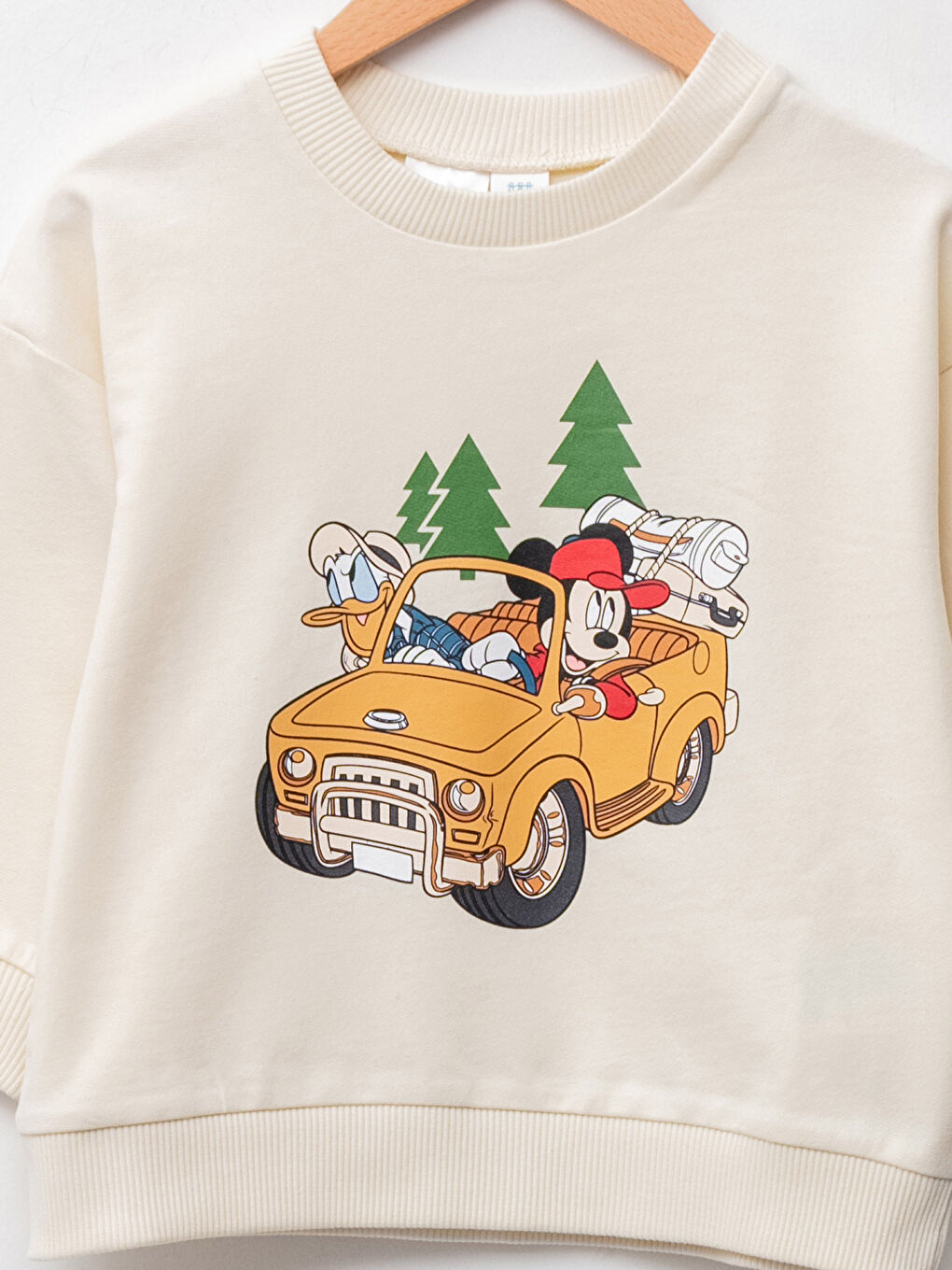Crew Neck Long Sleeve Disney Printed Baby Boy Sweatshirt and Jogger Pants 2-Pack Set-2