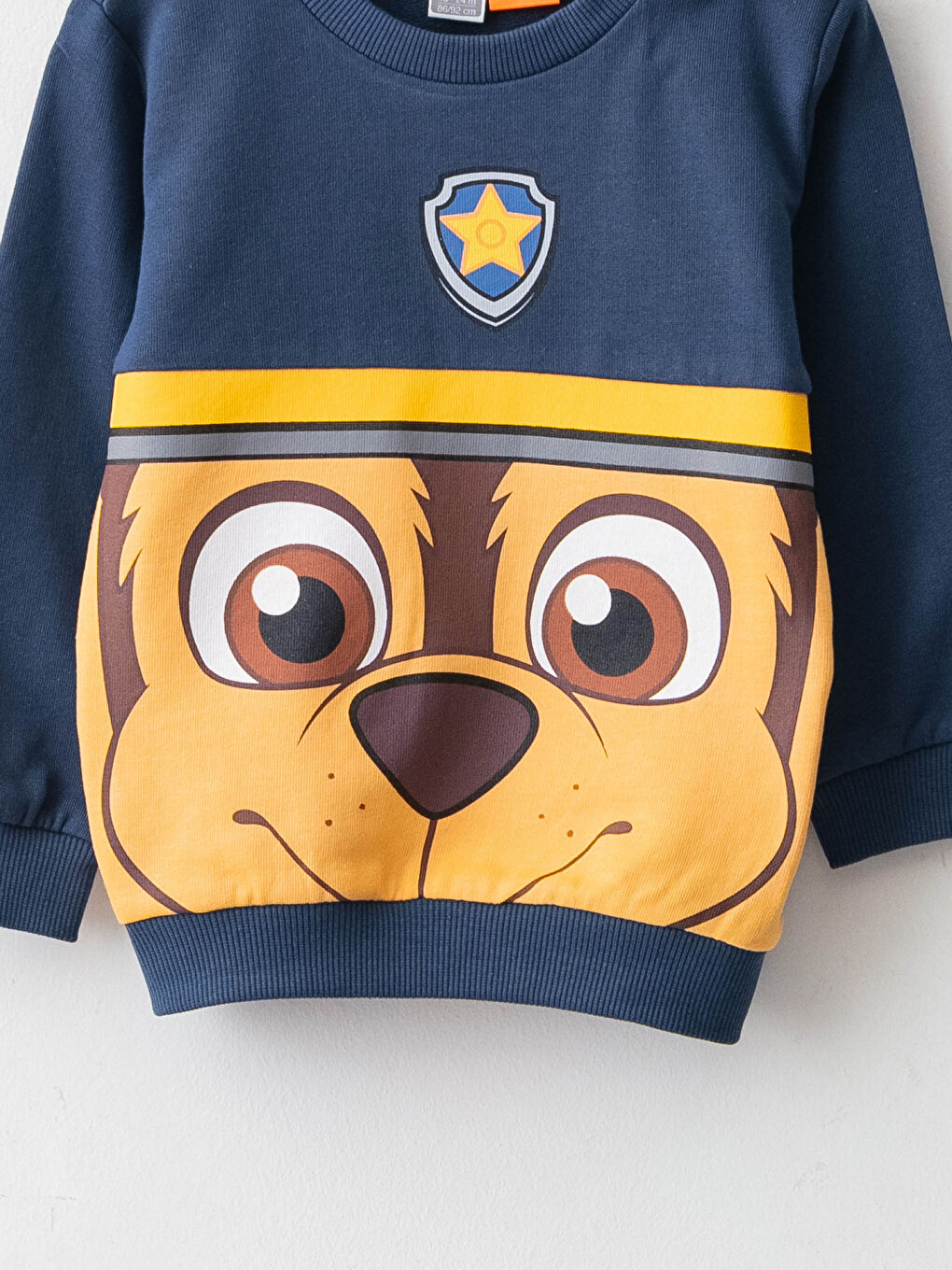 Круглый вырез С длинным рукавом Щенячий патруль С принтом Хлопковый Комплект для малышей мальчиков Свитшот и Штаны Набор из 2 предметов-4