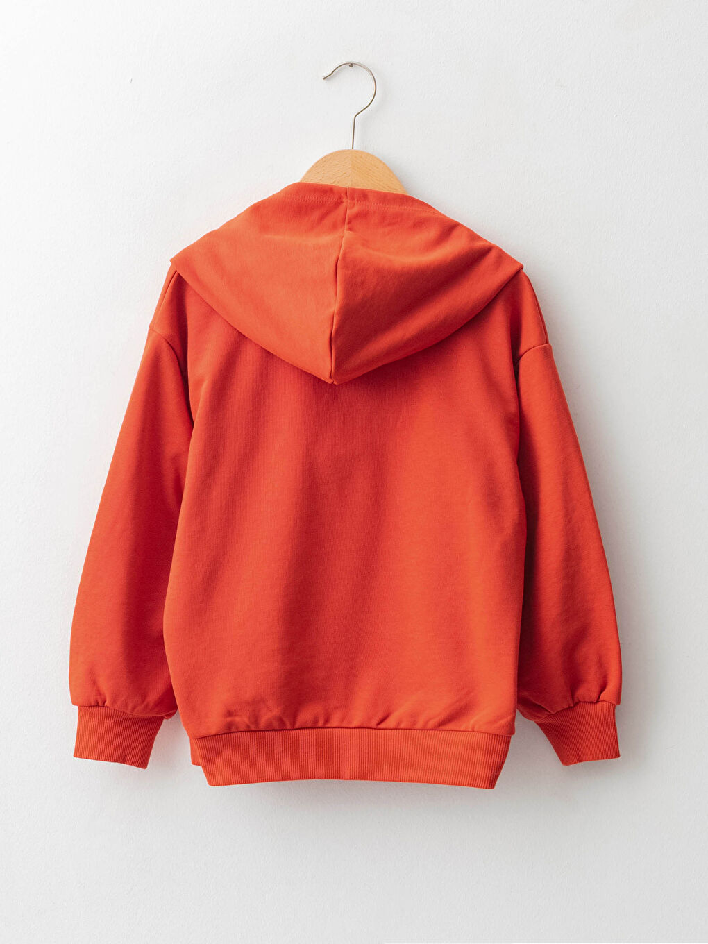 Толстовка с капюшоном, с принтом, с длинным рукавом, для девочек-5