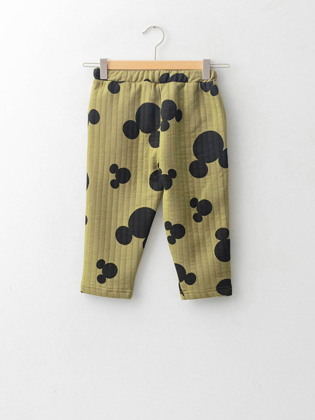 بنطلون رياضي للأولاد الرضع بطبعة ميكي ماوس بخصر مرن-5