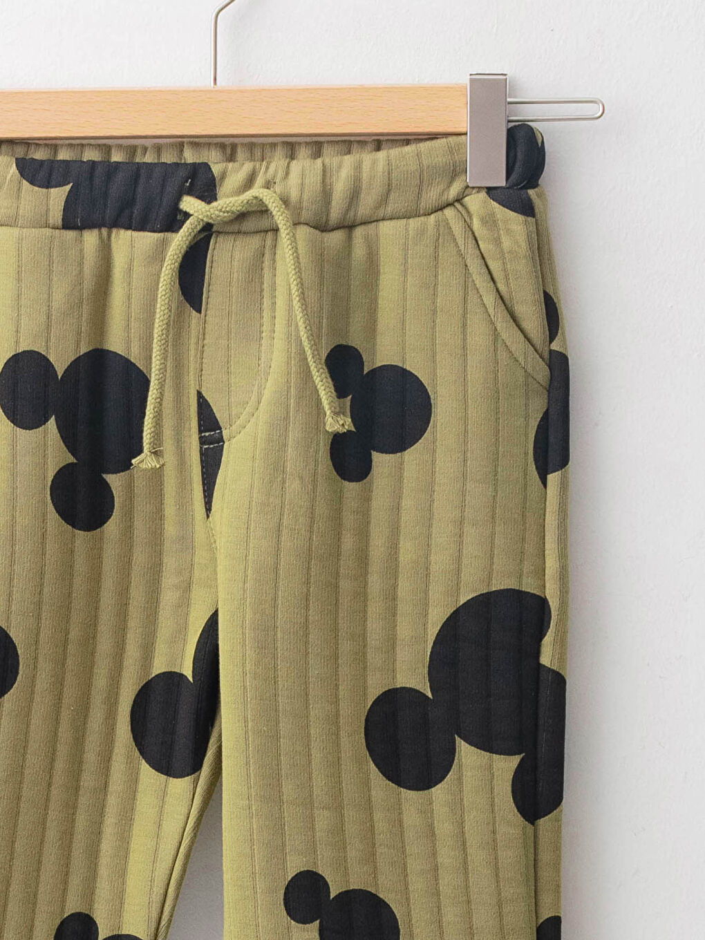 بنطلون رياضي للأولاد الرضع بطبعة ميكي ماوس بخصر مرن-6