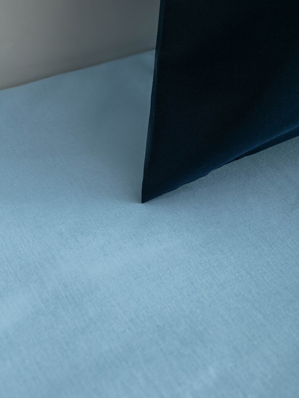 Parure de Couette Double Face Unie en Tissu Renforcé-4