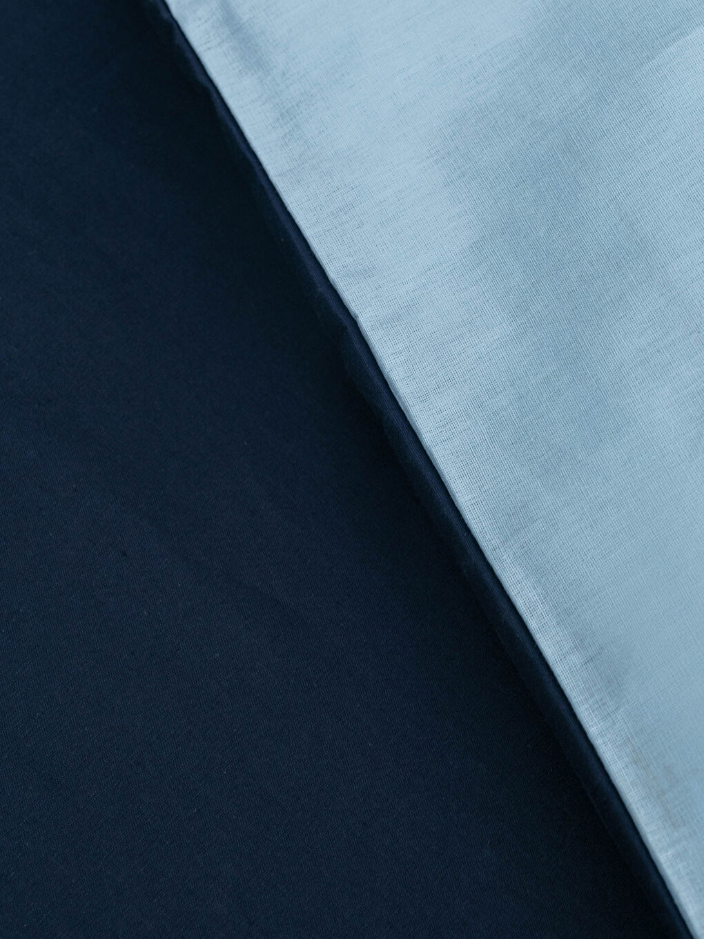 Parure de Couette Double Face Unie en Tissu Renforcé-5