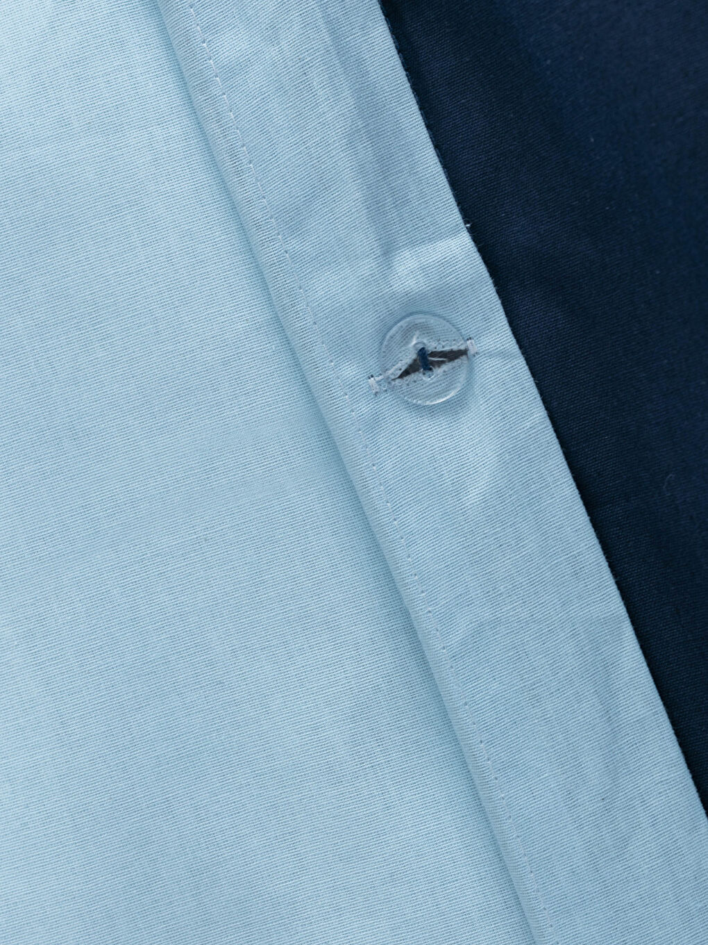 Parure de Couette Double Face Unie en Tissu Renforcé-6