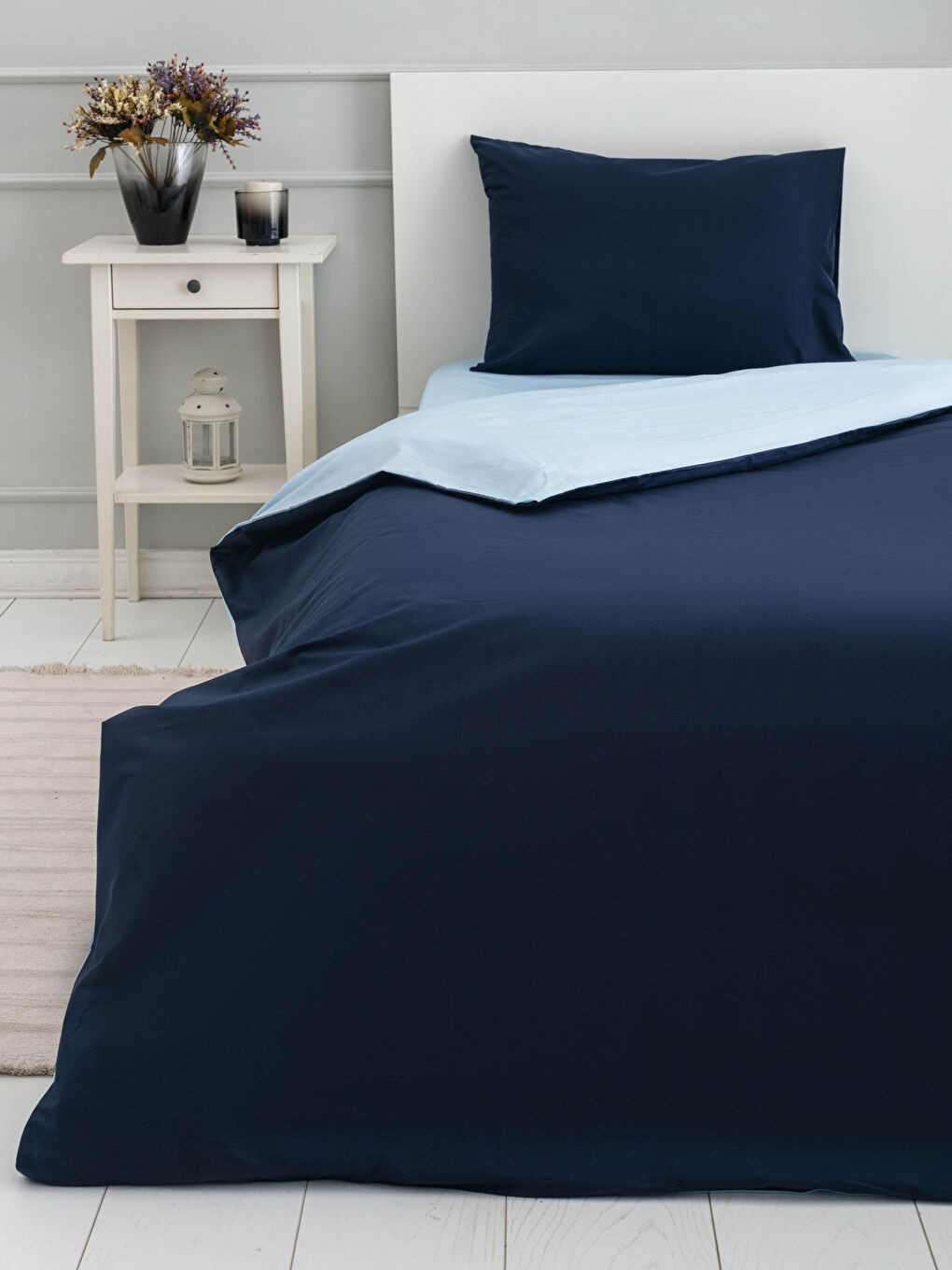 LCW HOME Jednobojni Set Navlake za Jorgan od Ranforsa -W1BD41Z8-HGJ