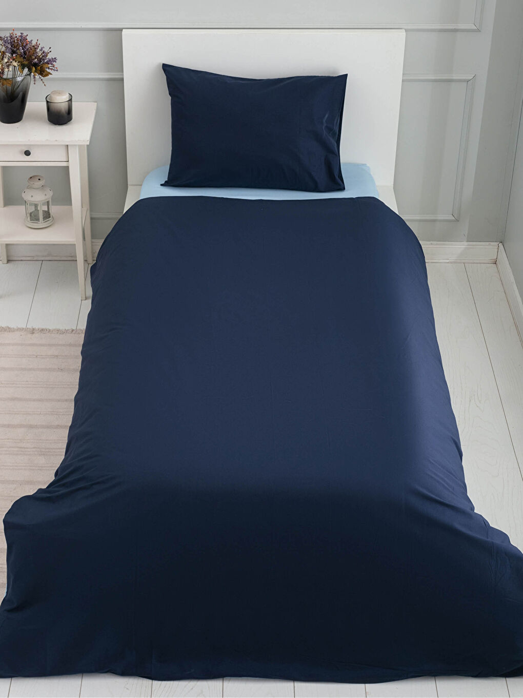 LCW HOME Jednobojni Set Navlake za Jorgan od Ranforsa -W1BD41Z8-HGJ