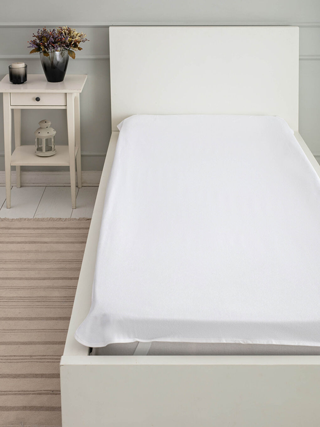 Single Waterproof Regular Mattress Protector -W1BD42Z8-J5E