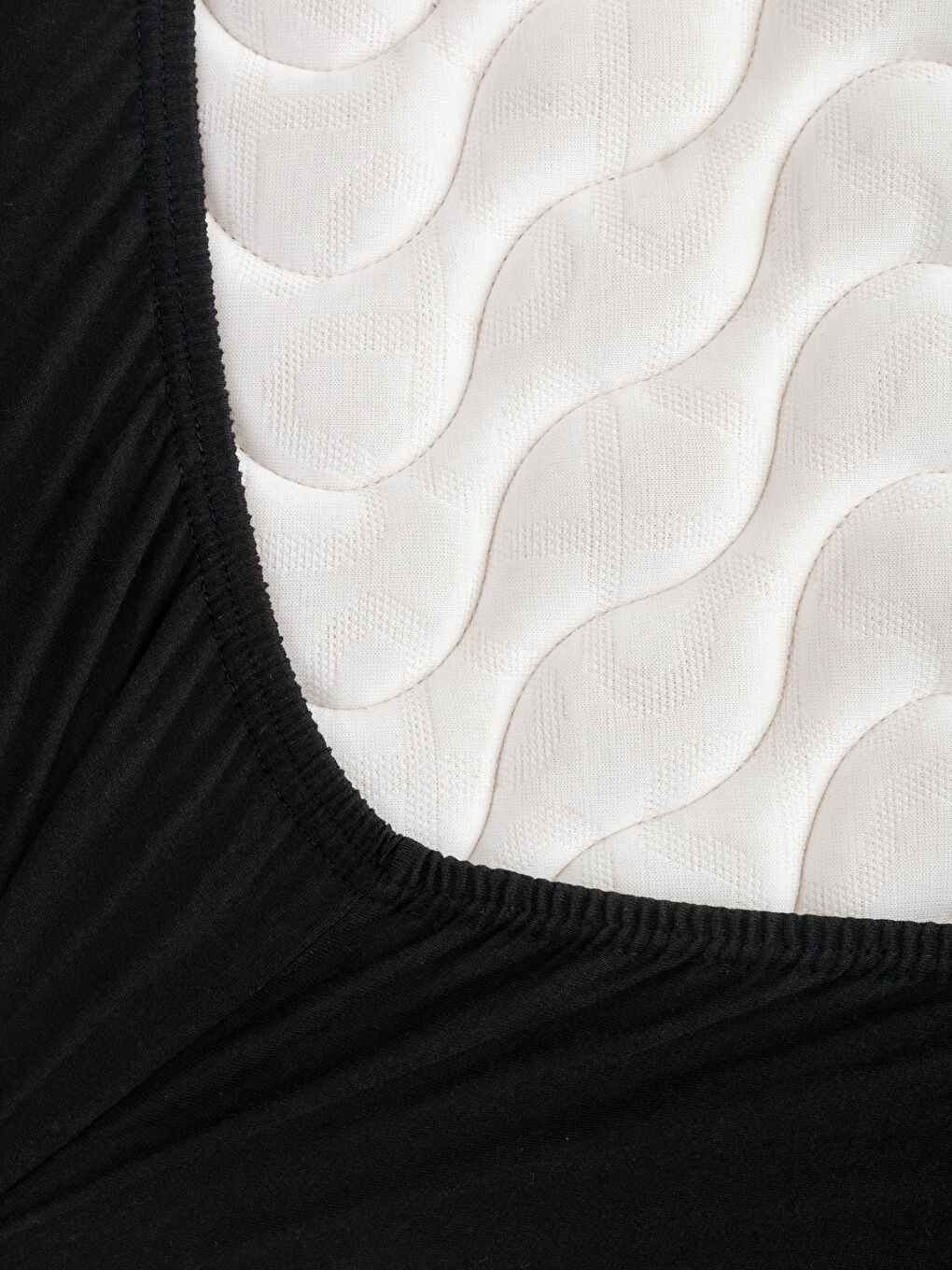 Единичен еластичен плетен чаршаф 100x200x30 см-2