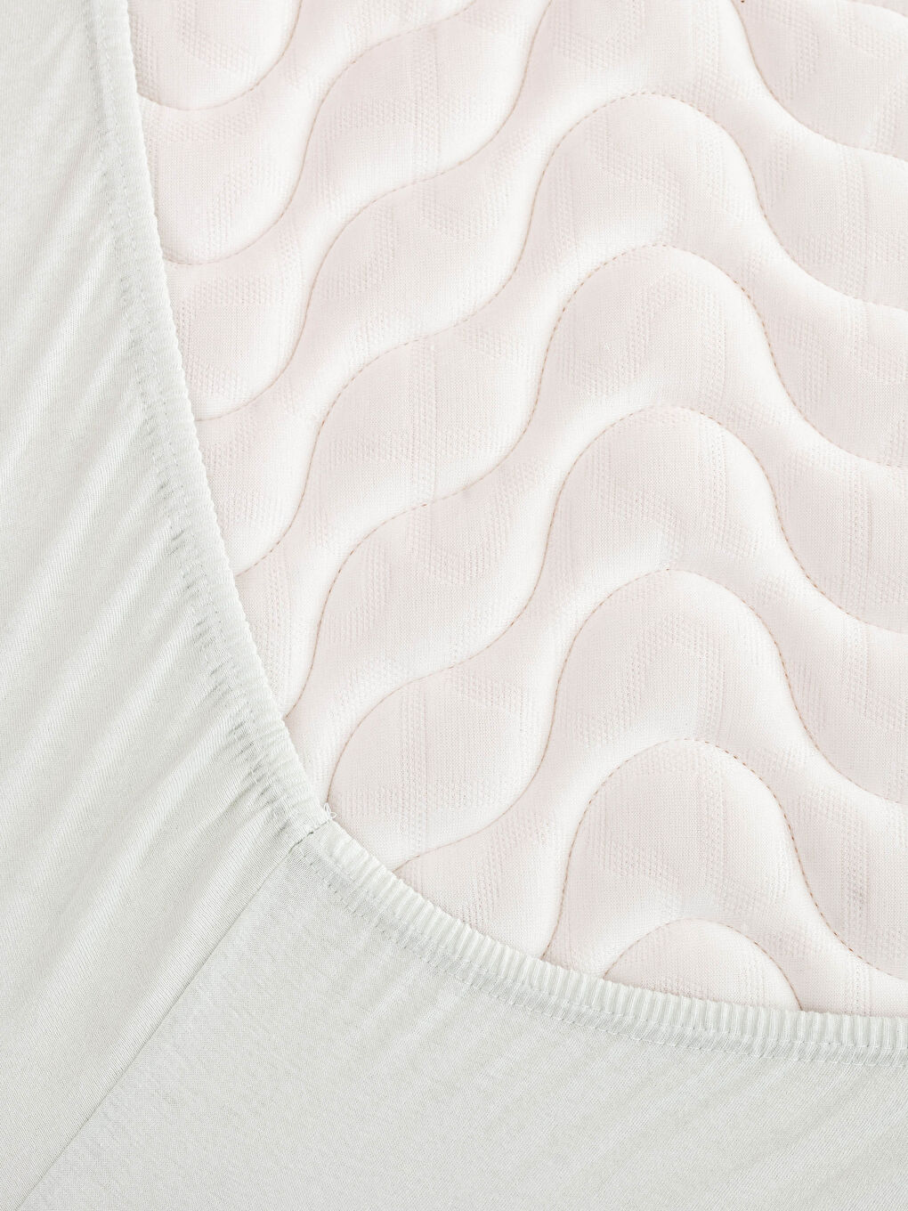 LCW HOME Double Fitted Woven Sheet 160x200x30 Cm -W1BD44Z8-FWF